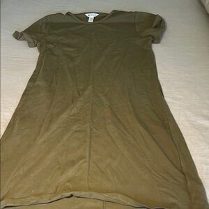 Athleta Khaki Mini Dress